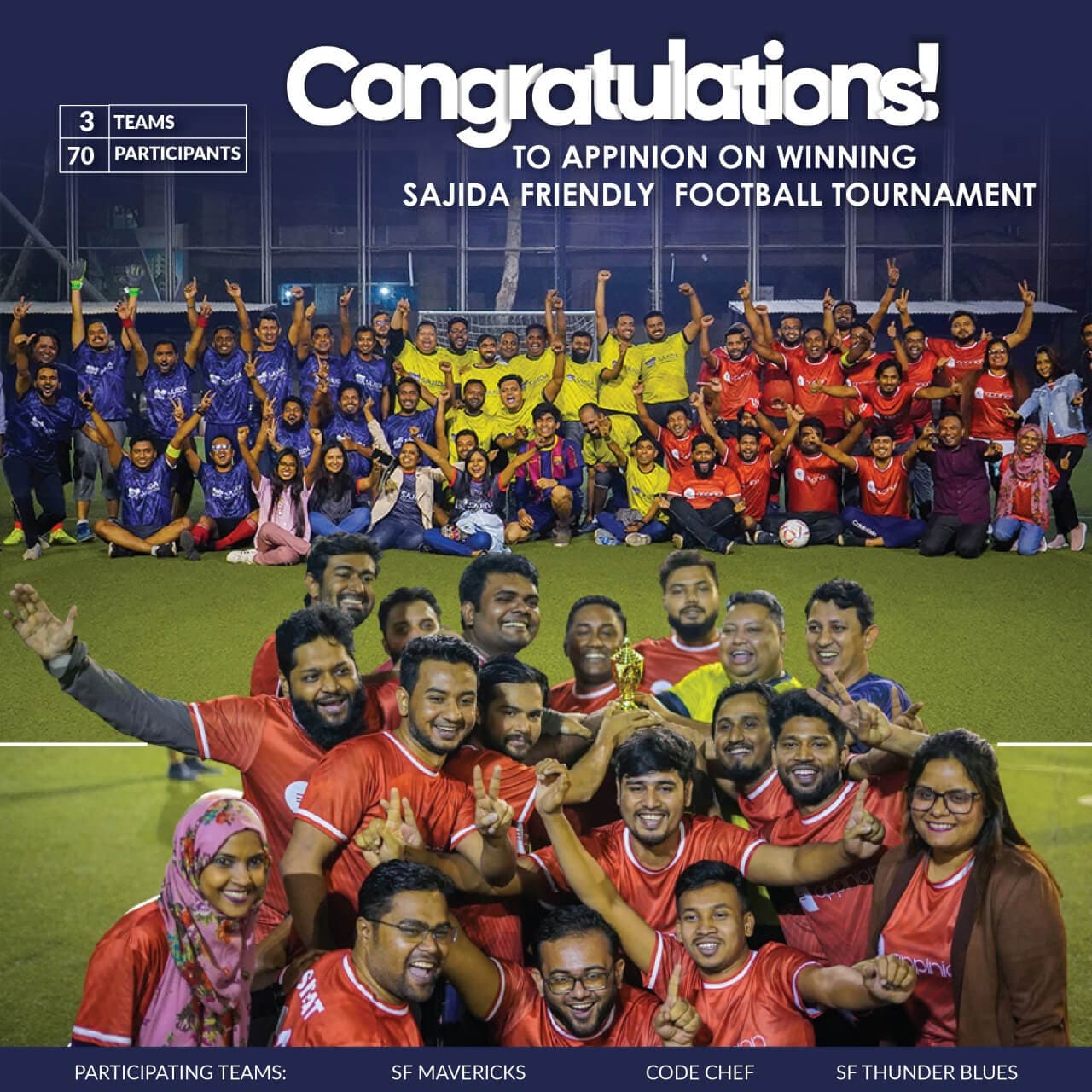 Enter Depertment Football Champion